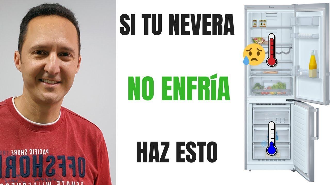 frigorífico que no enfría