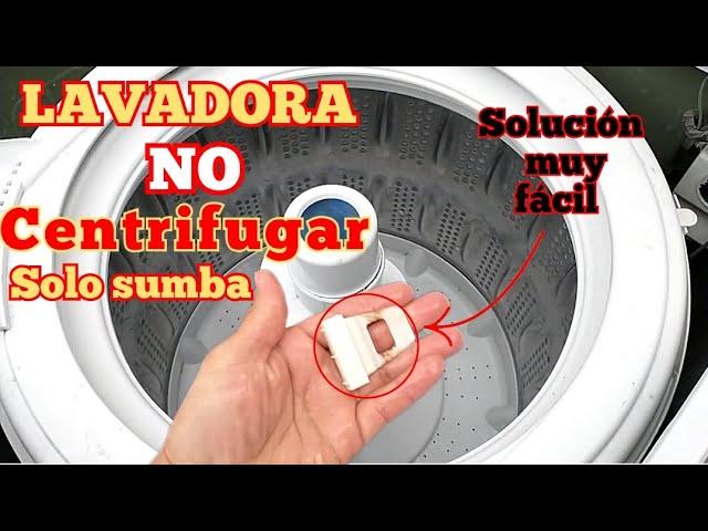 lavadora que no centrifuga